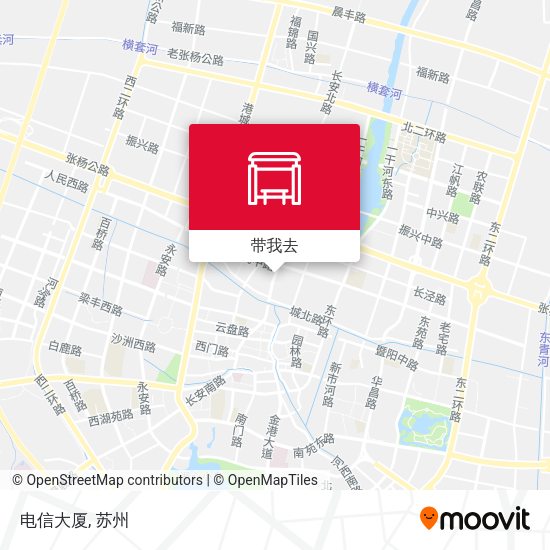 电信大厦地图