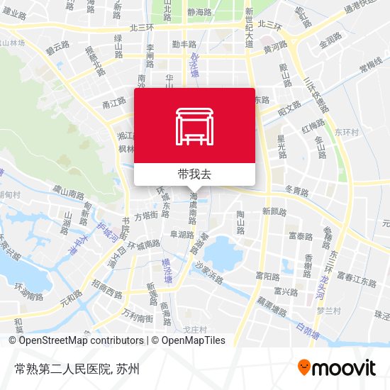 常熟第二人民医院地图