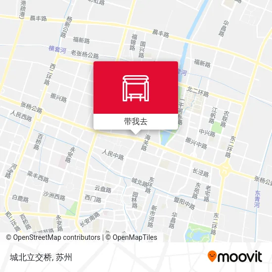 城北立交桥地图