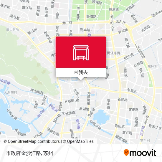 市政府金沙江路地图