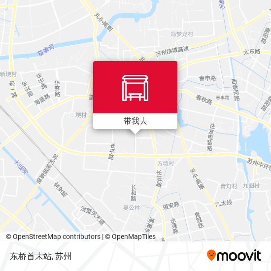 东桥首末站地图