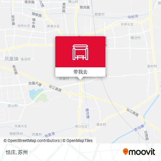恬庄地图