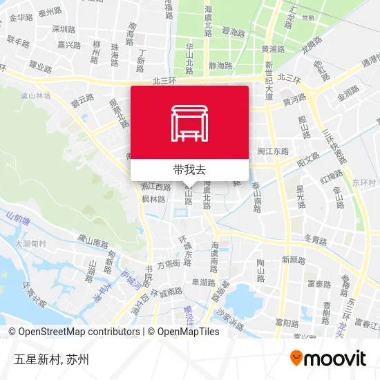五星新村地图
