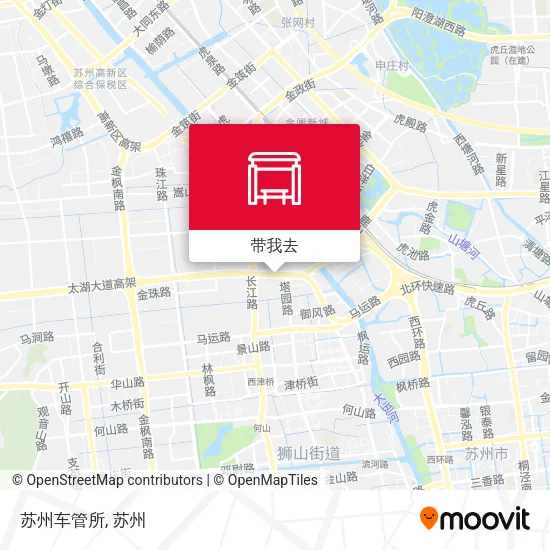 苏州车管所地图