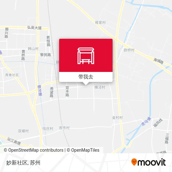 妙新社区地图