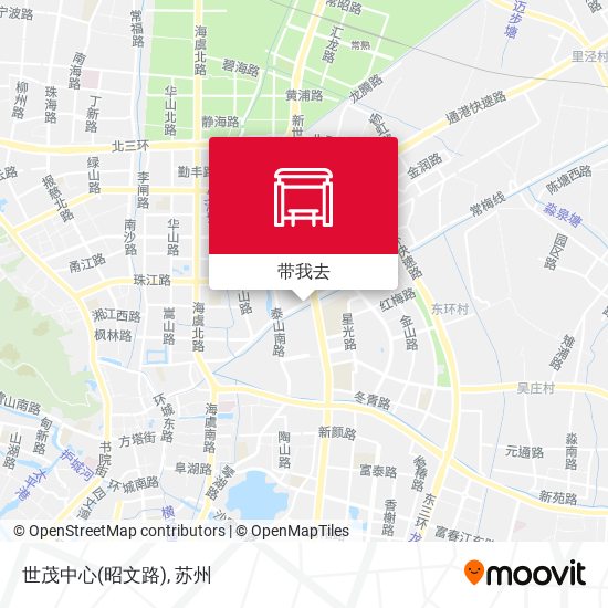 世茂中心(昭文路)地图