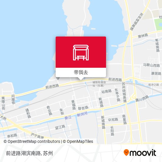 前进路湖滨南路地图