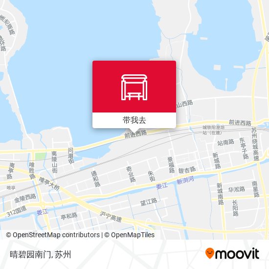晴碧园南门地图