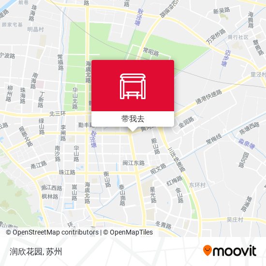 润欣花园地图