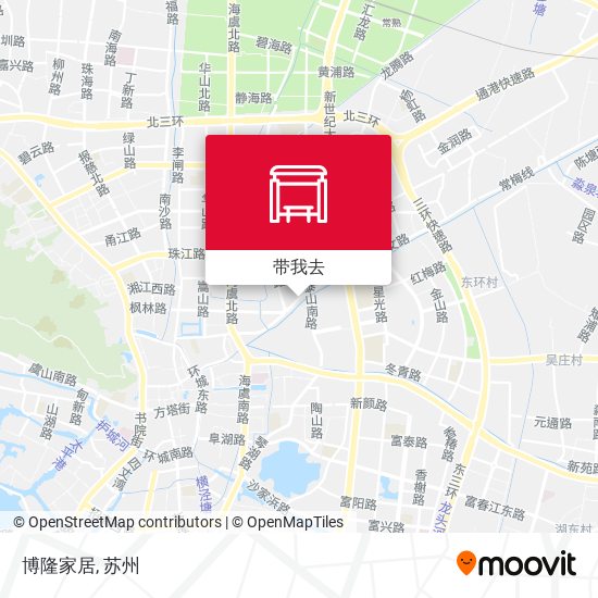 博隆家居地图