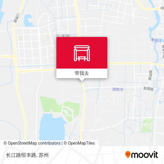 长江路恒丰路地图