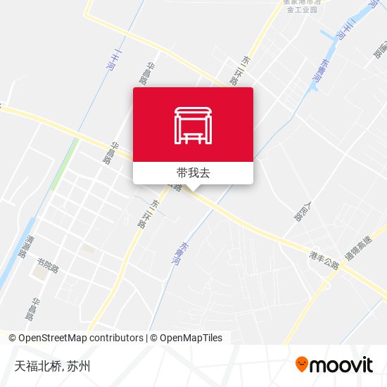 天福北桥地图