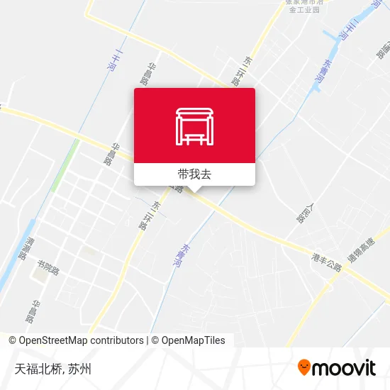 天福北桥地图