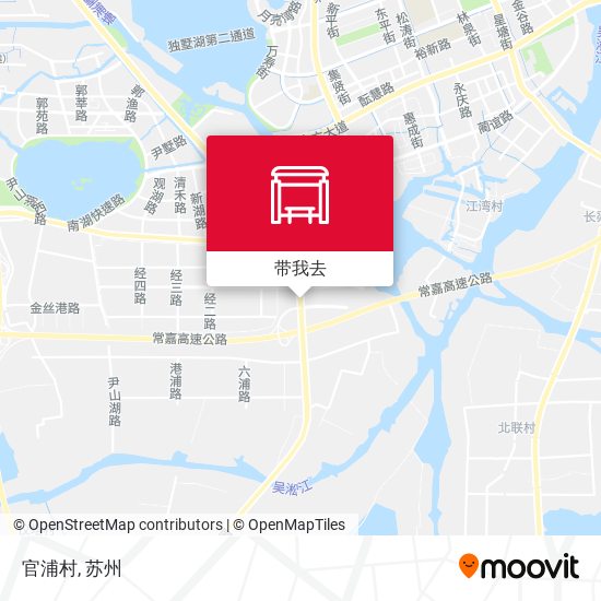 官浦村地图