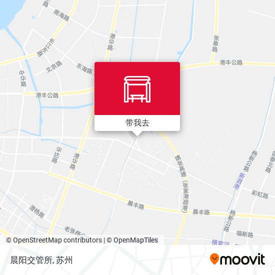 晨阳交管所地图