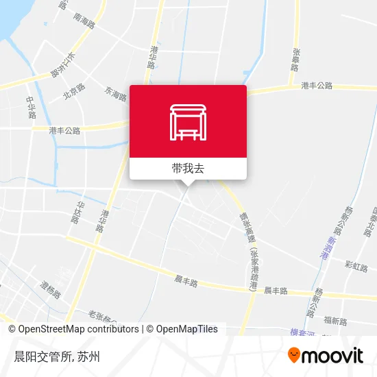 晨阳交管所地图