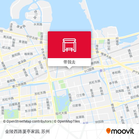 金陵西路厦亭家园地图