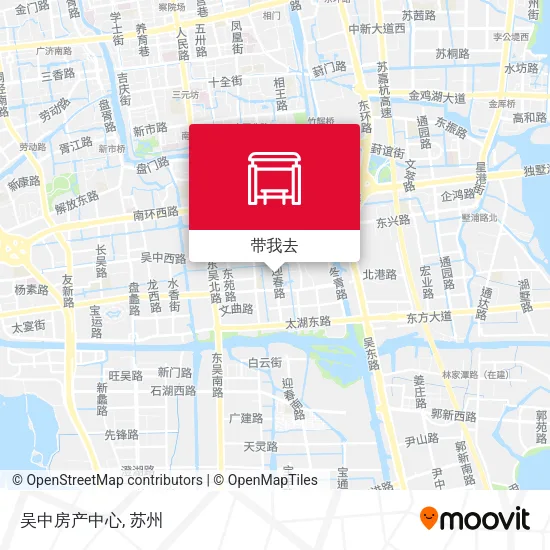 吴中房产中心地图