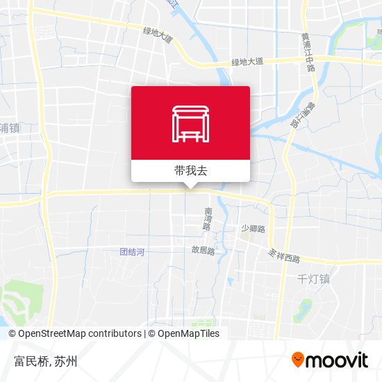 富民桥地图