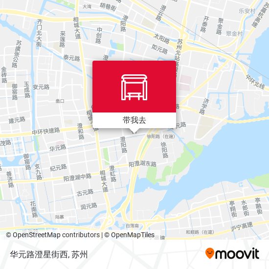 华元路澄星街西地图