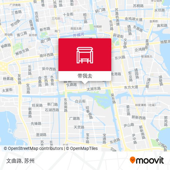 文曲路地图