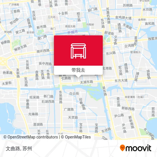 文曲路地图