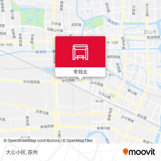 大公小区地图