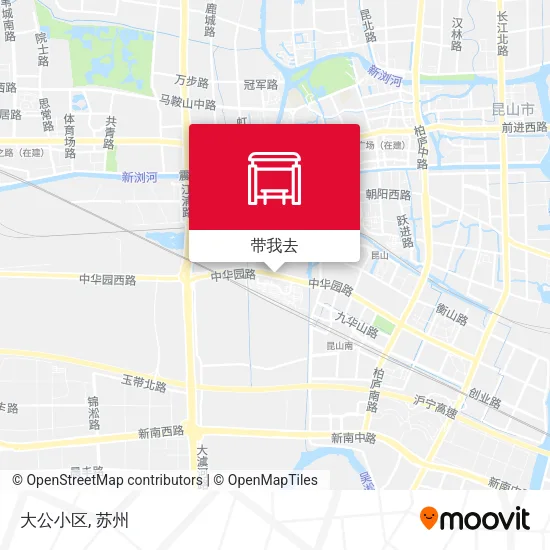 大公小区地图