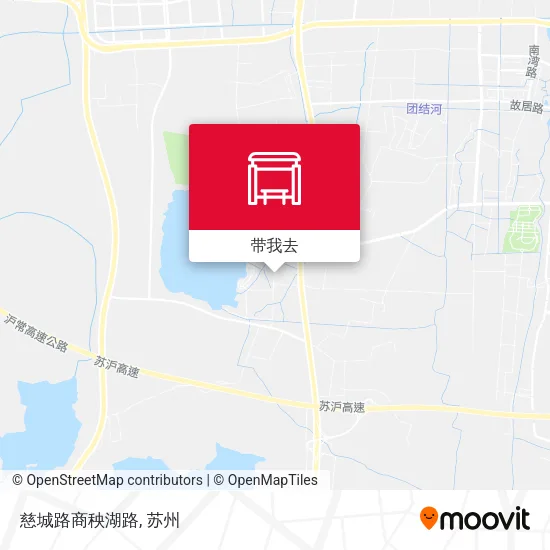 慈城路商秧湖路地图