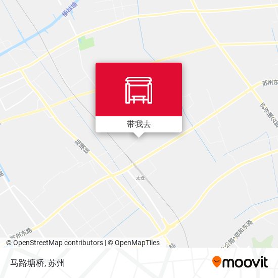 马路塘桥地图