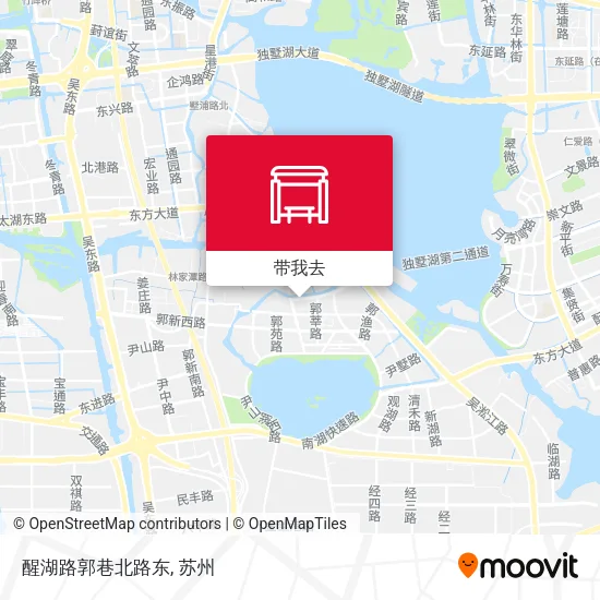 醒湖路郭巷北路东地图