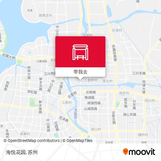 海悦花园地图