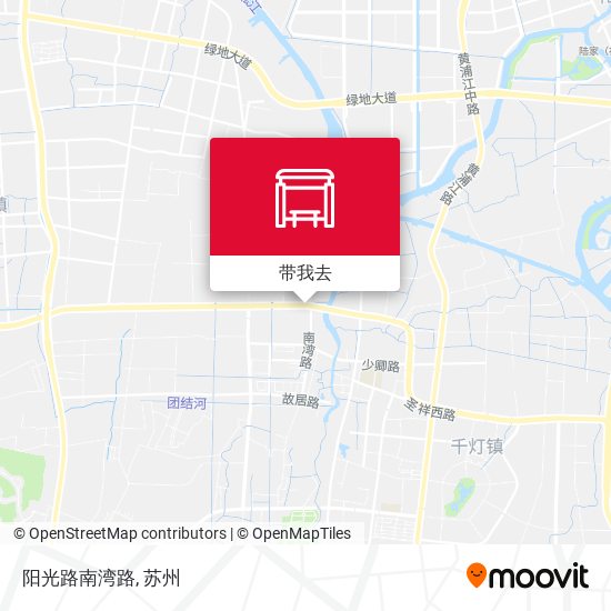 阳光路南湾路地图