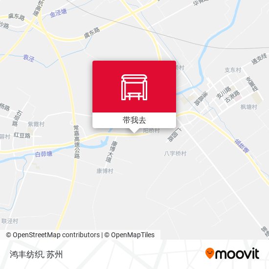 鸿丰纺织地图