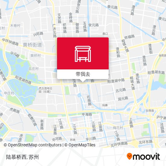 陆慕桥西地图