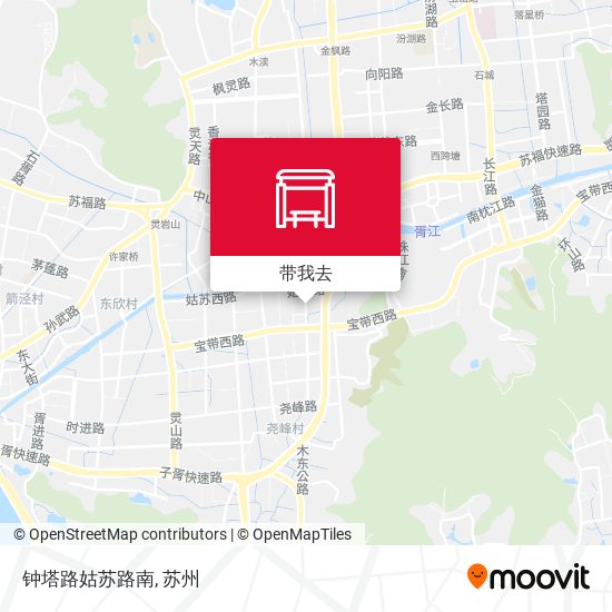 钟塔路姑苏路南地图