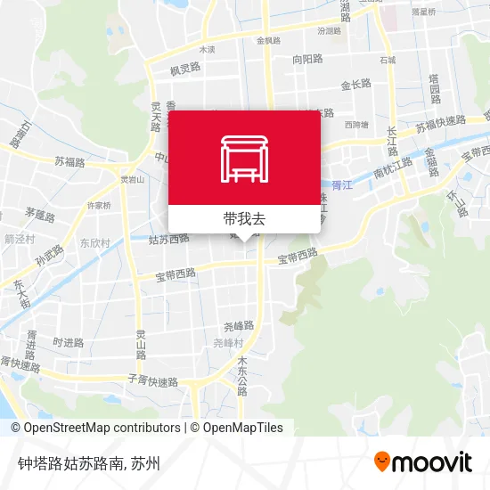 钟塔路姑苏路南地图