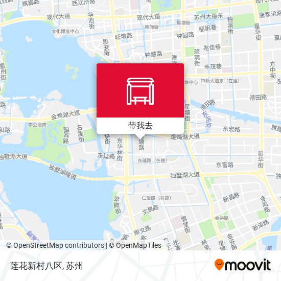 莲花新村八区地图