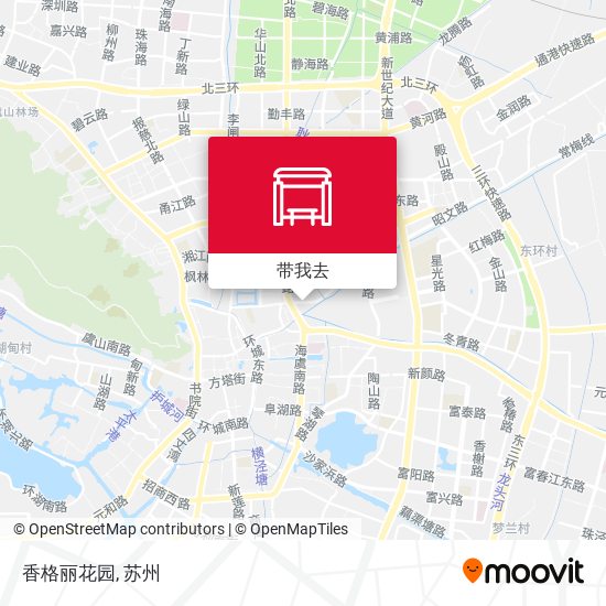香格丽花园地图