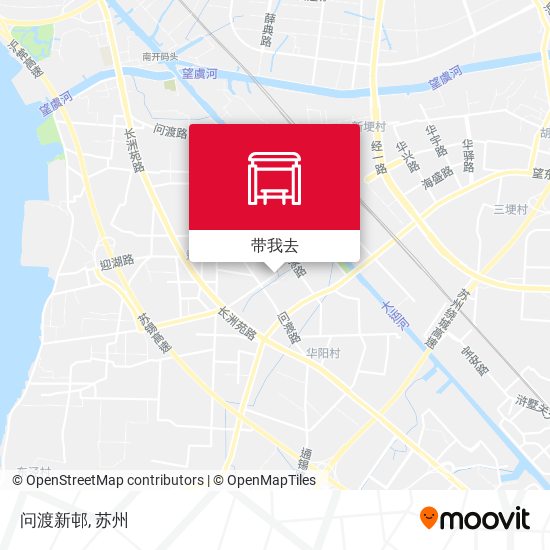 问渡新邨地图