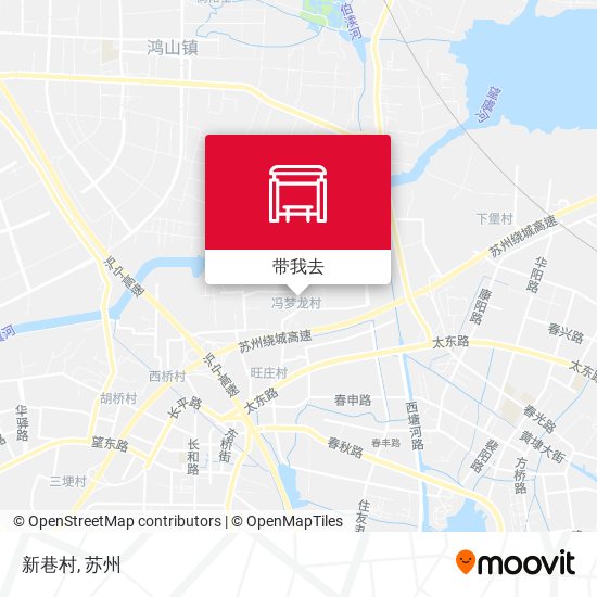新巷村地图