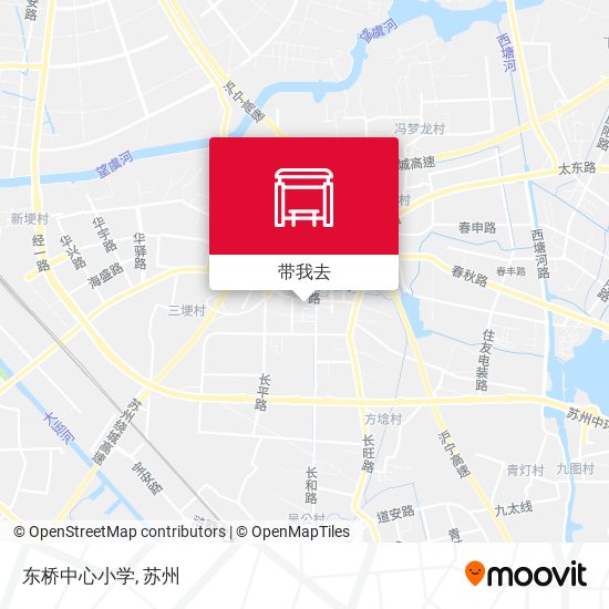 东桥中心小学地图