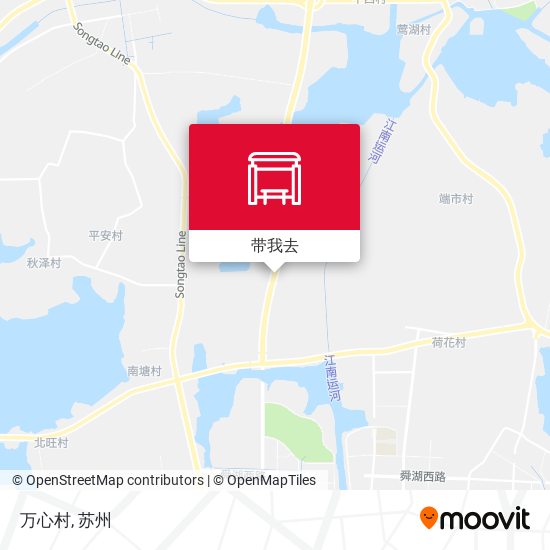 万心村地图