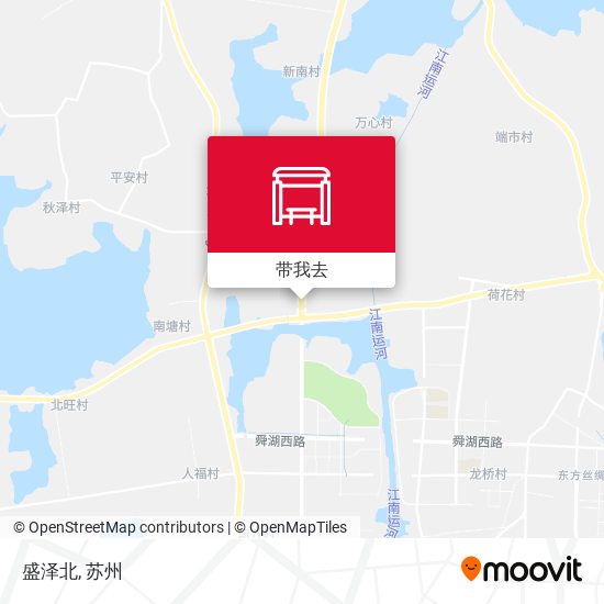 盛泽北地图