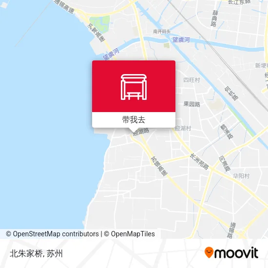 北朱家桥地图