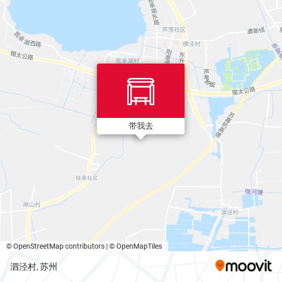 泗泾村地图