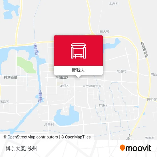 博京大厦地图