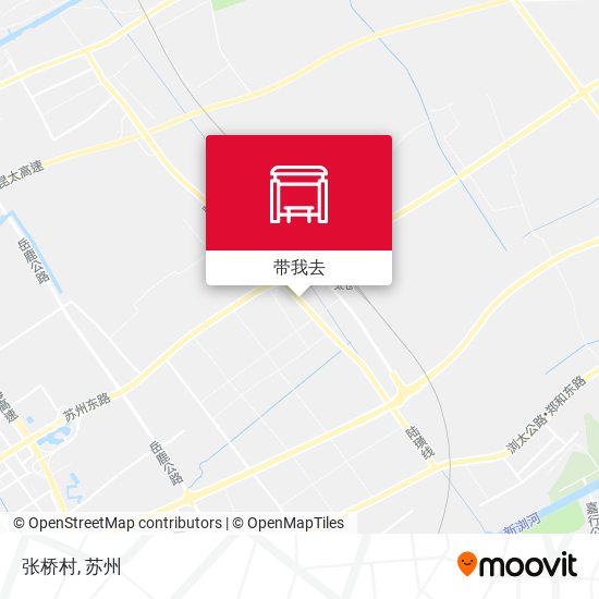 张桥村地图