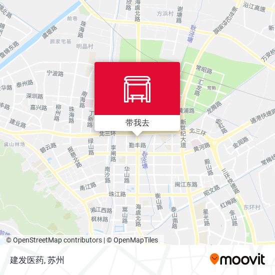 建发医药地图
