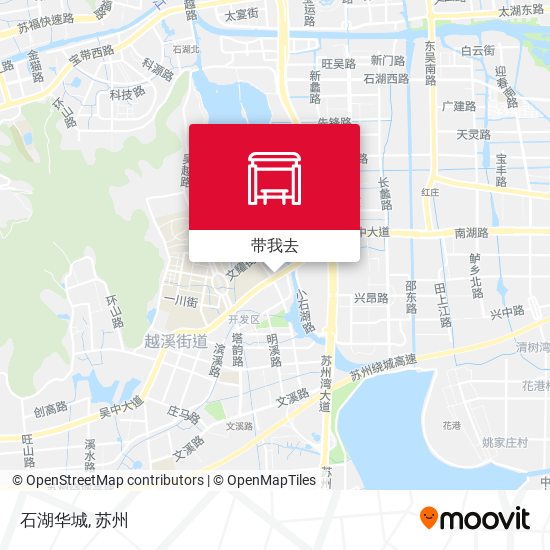 石湖华城地图